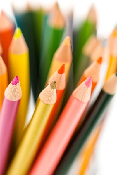 学校の色の鉛筆 — ストック写真