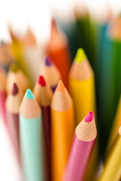 Color pencils for school — Stock Photo, Image