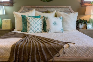 lüks iç yatak odası