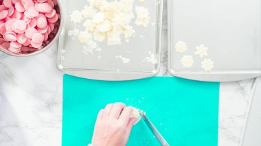 Düz yatıyordu. Adım adım. Kar taneleri şekilli çikolatalardan fazla çikolata buduyorum..