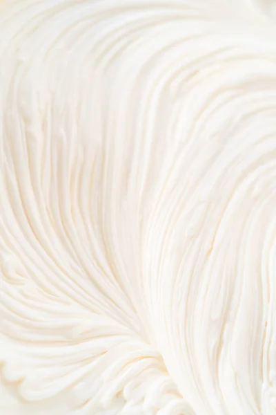 Крупный План Подготовка Ванильного Масляного Крема Глазурь Украшения Funfettti Торт — стоковое фото