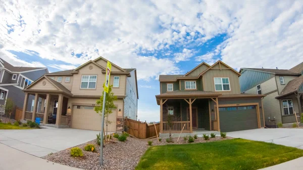 Denver Colorado Usa July 2020 View Typical Suburban Neighborhood Summer — Stock Photo, Image