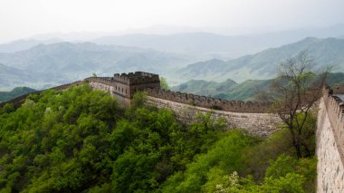 Çin Pekin yakınlarında mutianyu bölümünde.
