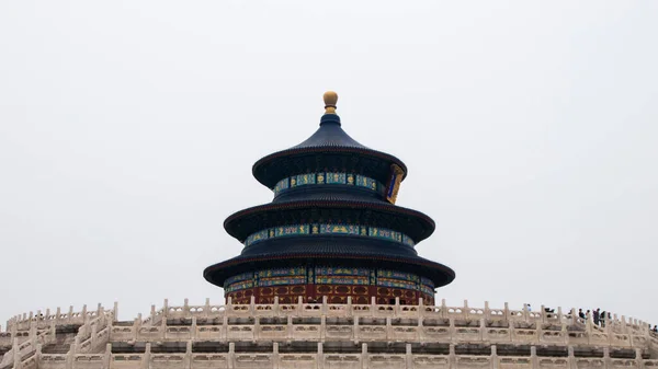 Façade Détails Des Toits Temple Haven Pékin Palais Impérial Chine — Photo