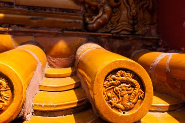 kiremit çatı yaz Sarayı Pekin, Çin