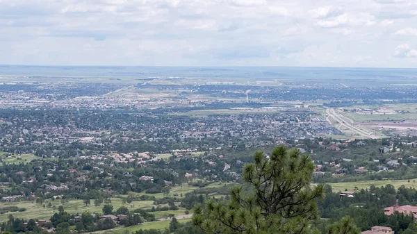 Passeio Elevador Esqui Zoológico Cheyenne Mountain Durante Verão — Fotografia de Stock