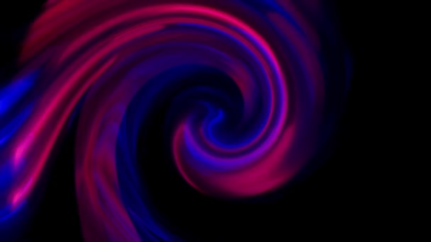 Futuriste brillant néon bleu violet rose fond abstrait — Video