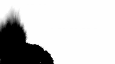 Soyut arkaplan mürekkebi. Siyah parıltılı sıvı sıçrama.