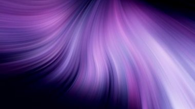 Güzel mavi ve pembe auroralar akıyor. Kuzey Işıkları.