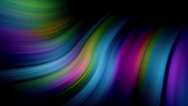 Abstrakter futuristischer farbenfroher Hintergrund. Textur der Linie verschwimmen — Stockvideo