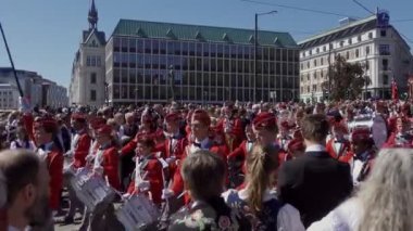 Norveç Anayasa Günü 17 Mayıs 2022 'de Norveç' in Oslo kentinde