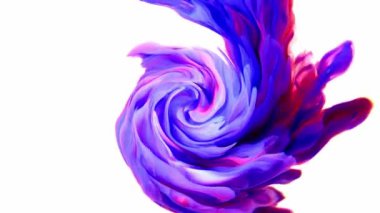 Güzel, soyut, pembe ve beyaz bir arka plan. 4K