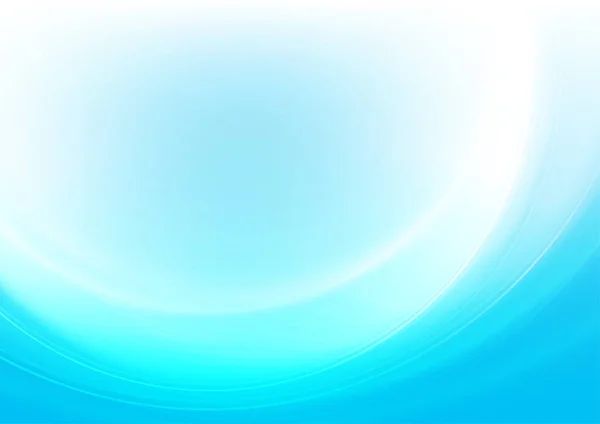 Fond Motif Bleu Abstrait Avec Des Lignes Lisses Conception Vectorielle — Image vectorielle