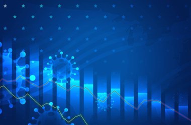 Omicron, alfa, beta, delta ve gama ile covid19 koronavirüsün yeni versiyonu. Grafik tablosu dünya haritası üzerindeki ekonomik krizin küresel ekonomik kriz ve işsizlik oranına etkisi düşüyor.