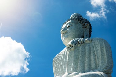 Phuket Büyük Buda en önemli ve saygı duyulan yer. Phuket Adası.