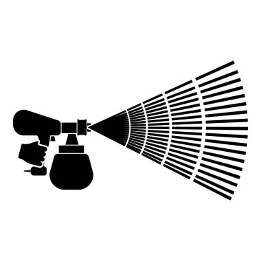 El simgesinde boyama aracı siyah renk vektör illüstrasyonuName