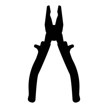 Pense aracı simgesi siyah renk vektör illüstrasyonuName