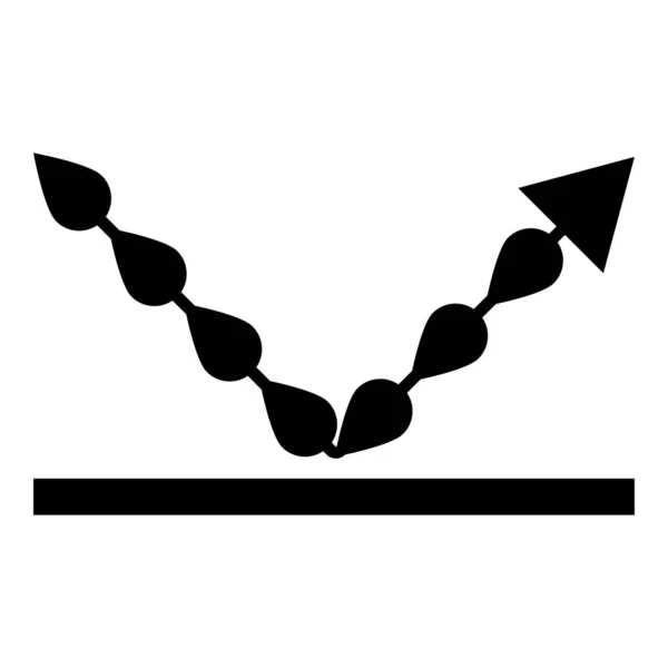 Символ Водостійкості Водонепроникні Непроникні Рідкі Краплі Стійкі Краплі Захист Значок — стоковий вектор