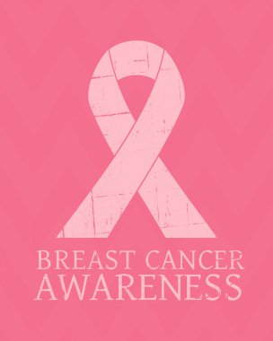 Göğüs kanseri farkındalığı posteri