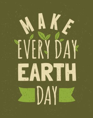 Earth Day Poster clipart