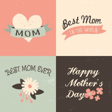 Anneler Günü tebrik kartları