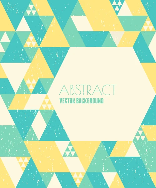 Abstract geometrisch ontwerp — Stockvector