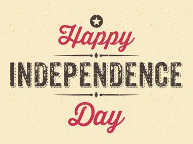 Bağımsızlık Günü tebrik kartı