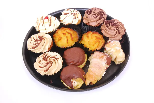 Geassorteerde cupcakes — Stockfoto