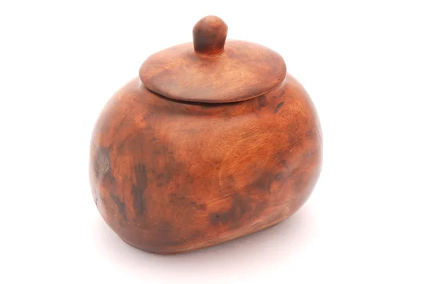 木製のアフリカの鍋 — ストック写真
