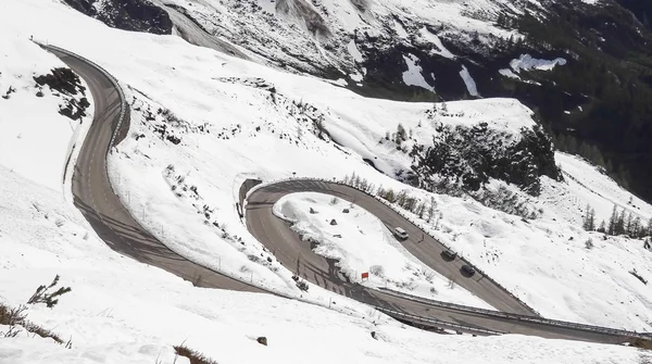 Strada di alta montagna — Foto Stock