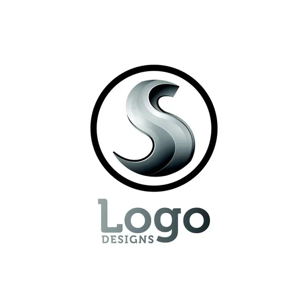 Abstract Brief Business Logo Ontwerp Vector — Stockvector