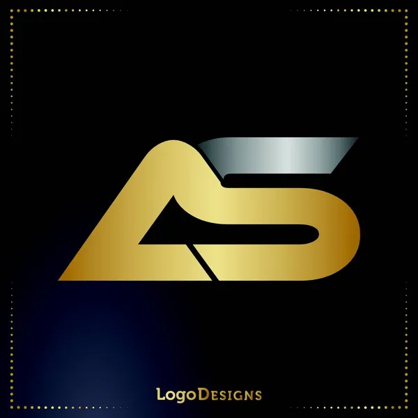 Písmeno Obchodní Logo Design Vektor — Stockový vektor