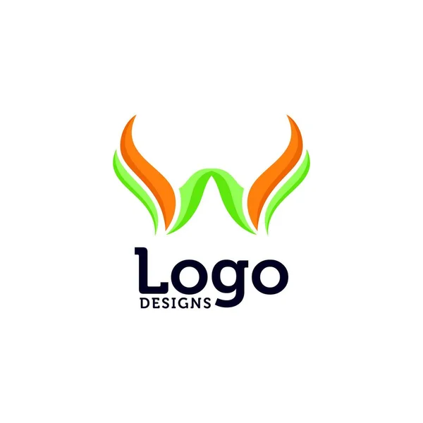 Abstracto Letra Negocio Logo Diseño Vector — Vector de stock