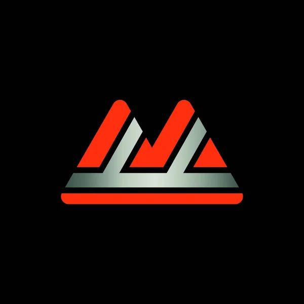Carta Negócio Logotipo Design Vetor — Vetor de Stock