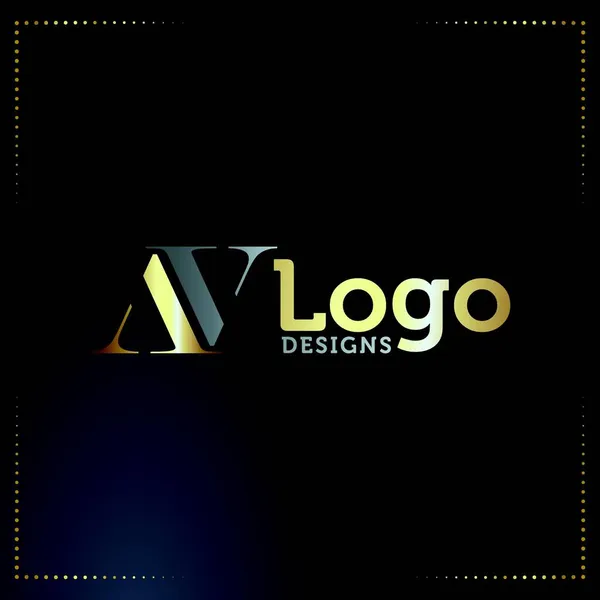Carta Negócio Premium Logotipo Vetor Design — Vetor de Stock