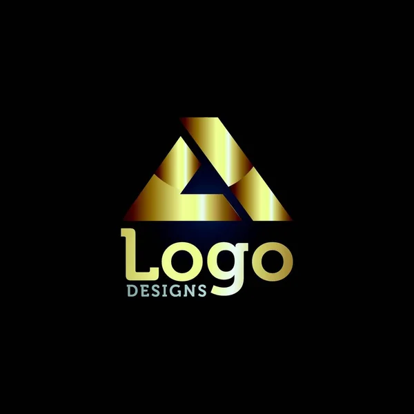 Abstraktní Písmeno Obchodní Prémie Logo Design Vektor — Stockový vektor