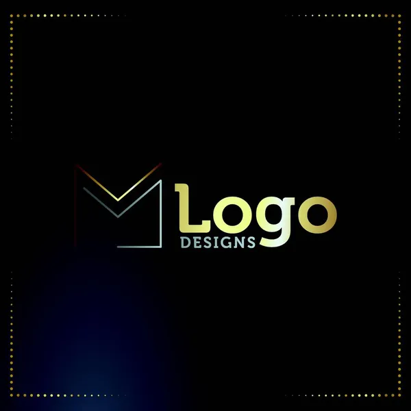 Carta Negócio Premium Logotipo Design Vetor — Vetor de Stock