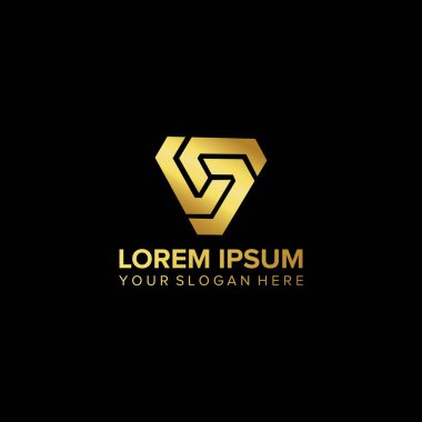 CCC harf iş teknolojisi S logo tasarım vektörü