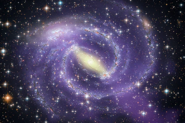 太空中的星场星云和气体拥塞 这张由美国宇航局提供的图像的元素 — 图库照片