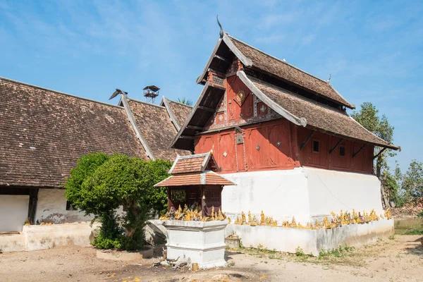 Edifício Antigo Estilo Lanna Localizado Área Wat Phra Que Lampang — Fotografia de Stock