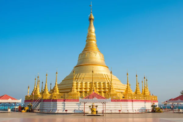Shwedagon Pagoda Tachileik Border Town Shan State Closed Mae Sai — Stockfoto