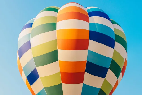 Vivid Envelope Hot Air Balloon Inflatable Adding Heated Air — Zdjęcie stockowe