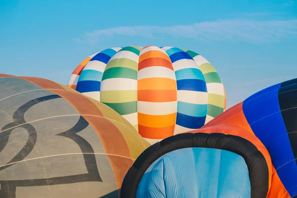 Top Vivid Envelope Hot Air Balloons Floating Hot Air Balloon — Zdjęcie stockowe