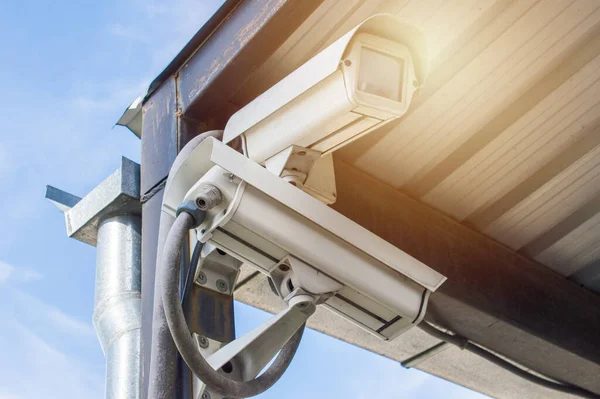 The public security CCTV camera is a growing problem for cities worldwide. Smart cities are, as a concept, safer cities. Surveillance camera used for the purpose of observing an area.