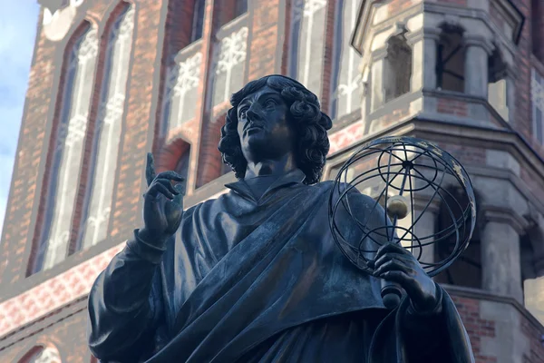 Nicholas Copernicus beeldhouwkunst — Stockfoto