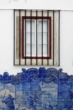 geleneksel Portekiz azulejos