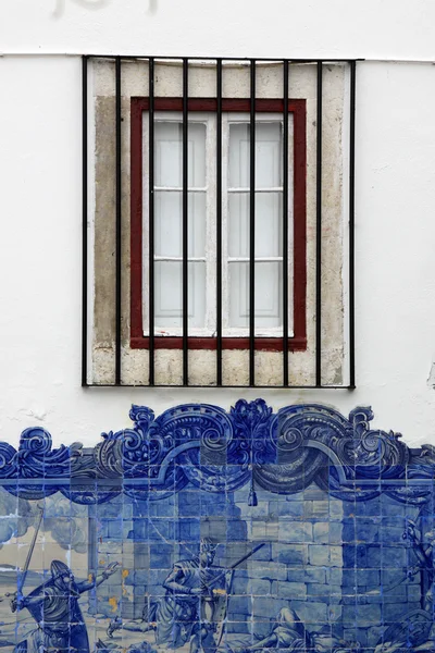 Hagyományos portugál azulejos Jogdíjmentes Stock Képek