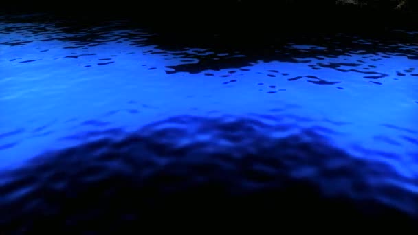 水の波状の表面 — ストック動画