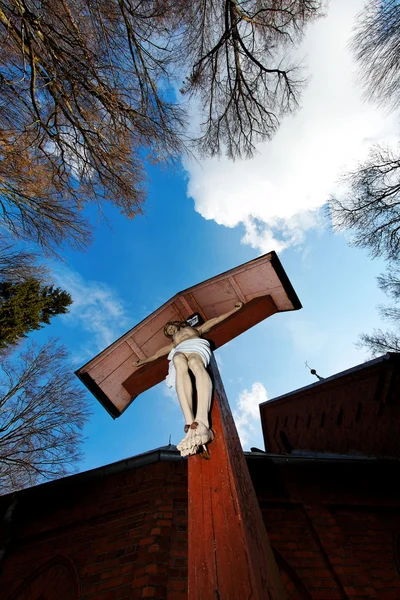 イエス十字架上 — ストック写真