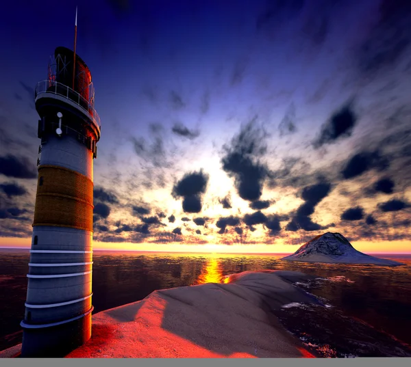 美しい灯台 — ストック写真